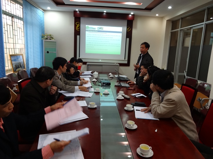 Làm việc với Sở Khoa học Công nghệ, Sở Nông nghiệp & Phát triển nông thôn tỉnh Cao Bằng về chương trình hợp tác khoa học công nghệ giữa trường Đại học Nông nghiệp Hà Nội và tỉnh Cao Bằng