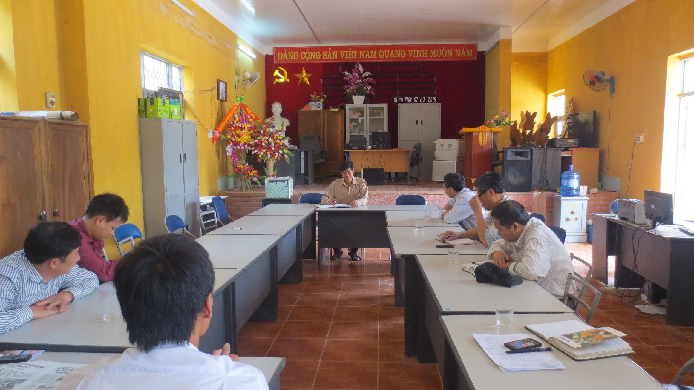 Đoàn cán bộ Học viện Nông nghiệp Việt Nam khảo sát thực tế tại huyện Nậm Pồ, tỉnh Điện Biên